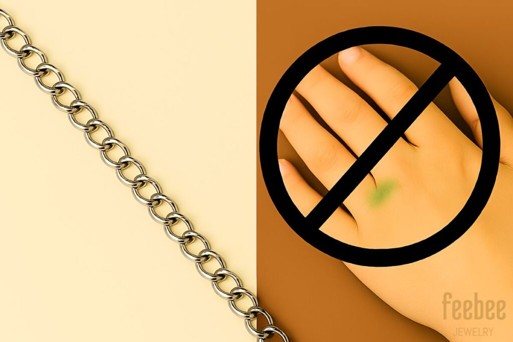 Does Stainless Steel Turn Skin Green? 3 How Stainless Steel Turn Skin Green Compared to Other Metals