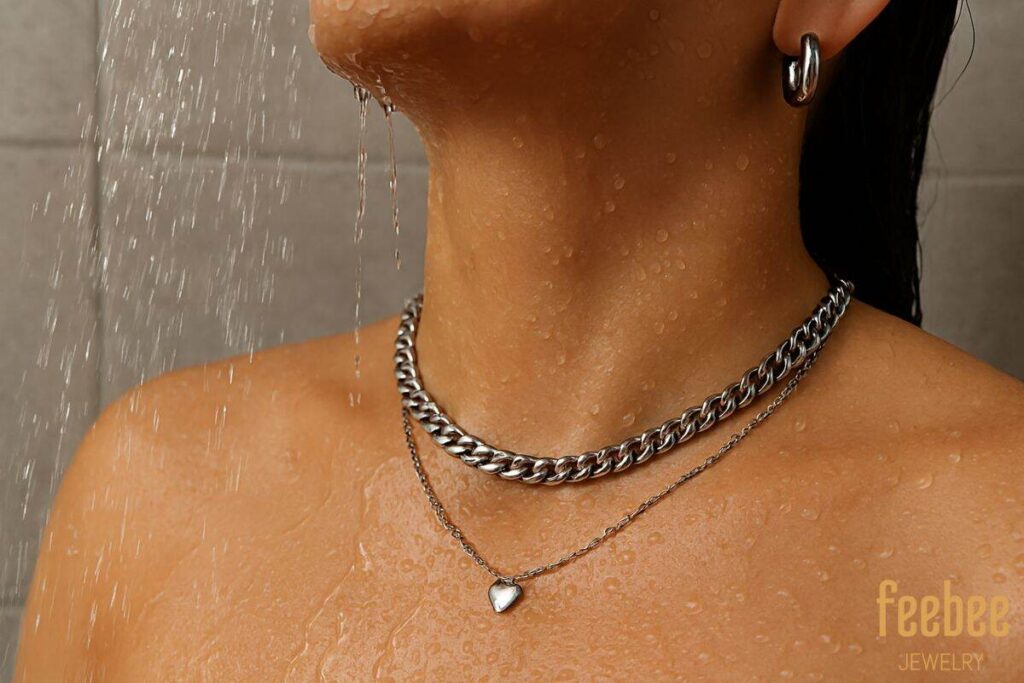 What is Stainless Steel Jewelry? 6 Showering With Stainless Steel Jewelry