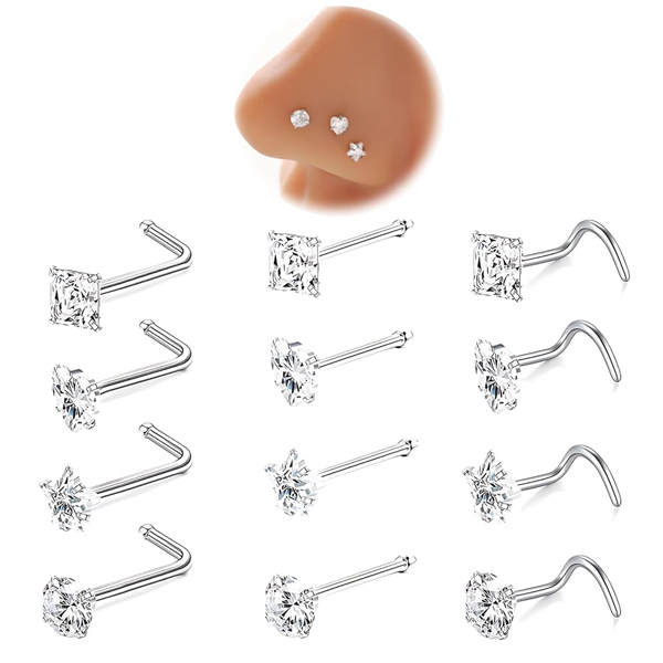 A complete guide to choose the Best Metal for Nose Piercing 8 Surgical Stainless Steel piercing