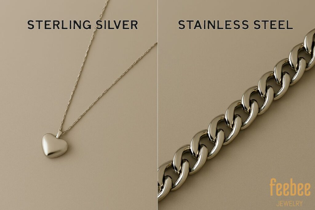 What is Stainless Steel Jewelry? 7 Sterling Silver or Stainless Steel Jewelry