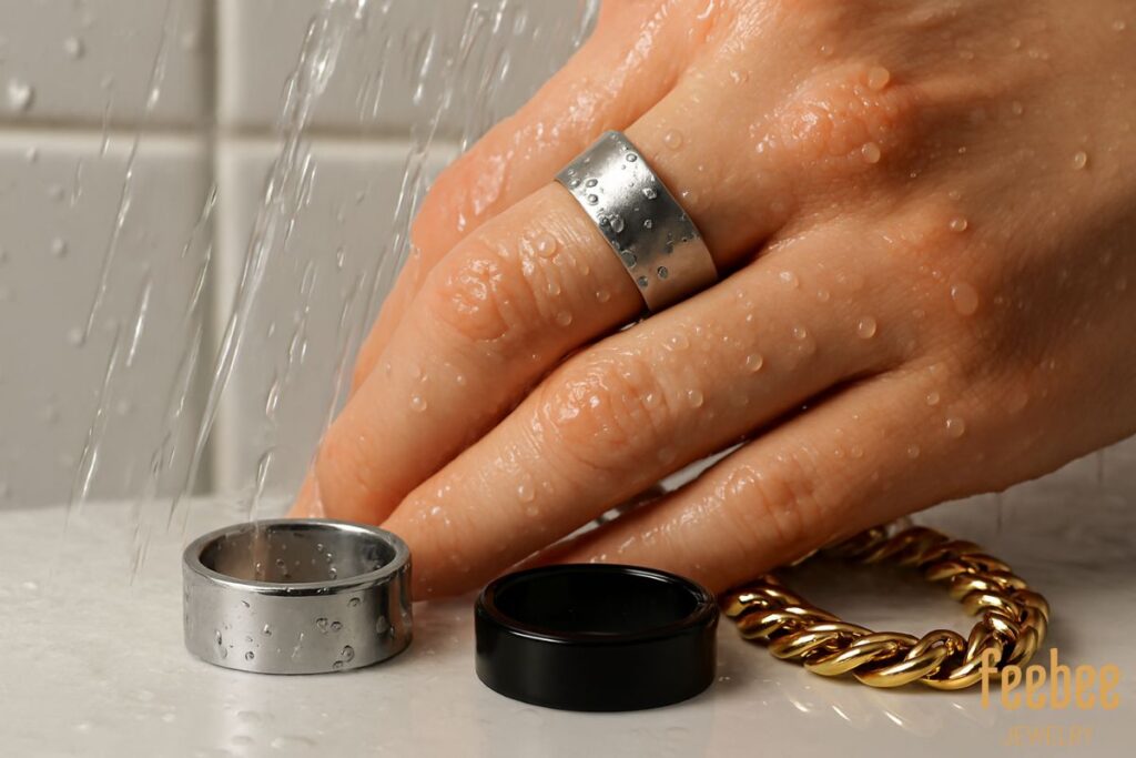 Does Stainless Steel Turn Skin Green? 7 Stainless Steel Jewelry in The Shower