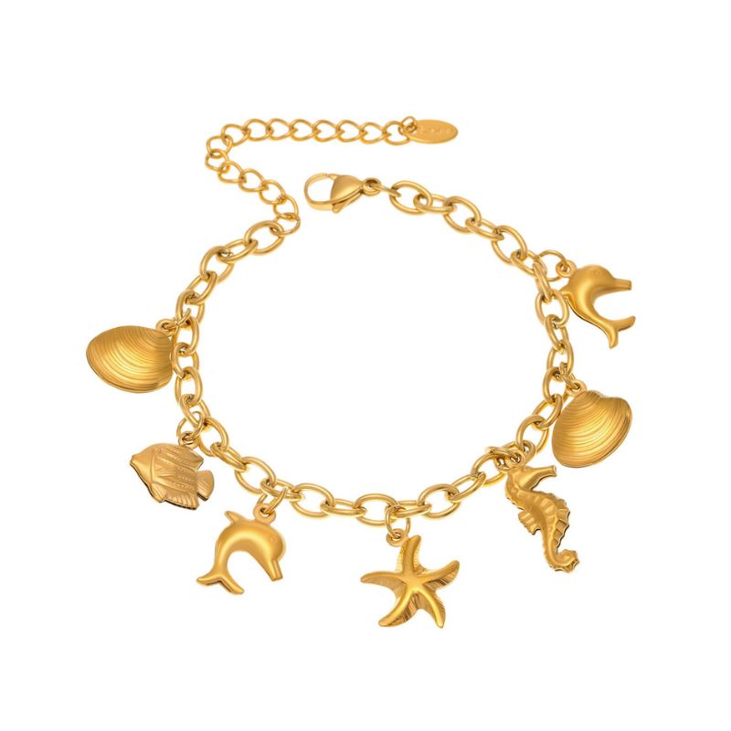 Ocean Design Charm Bracelet