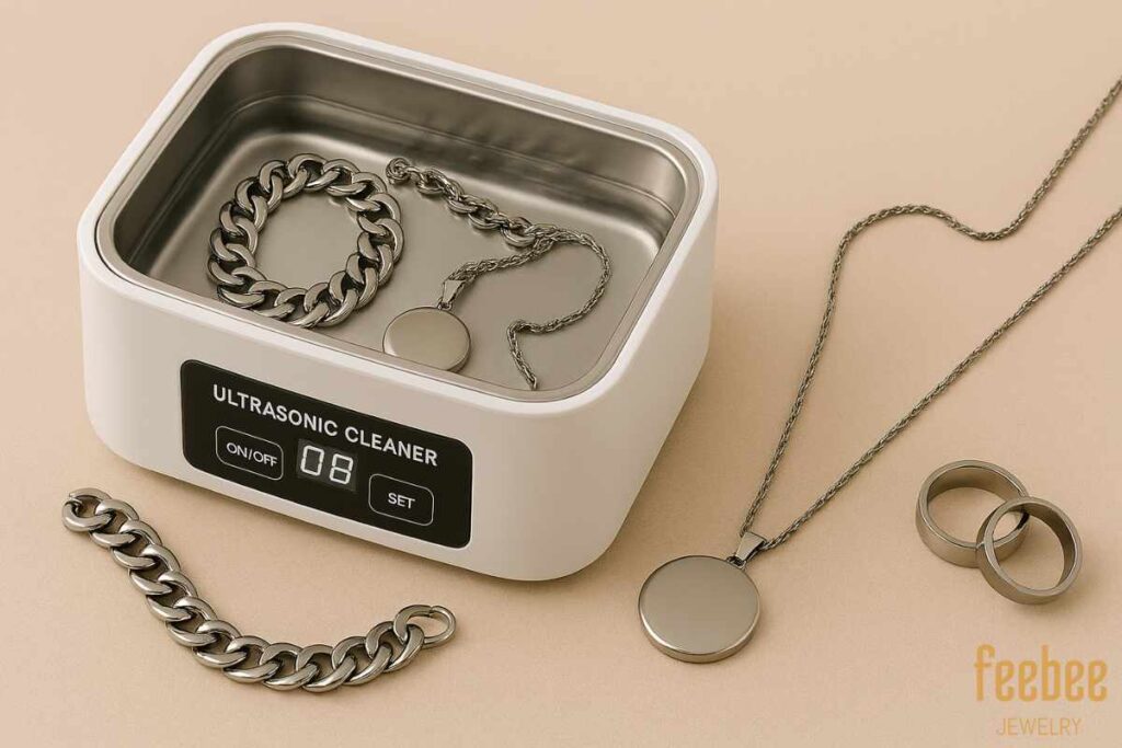 Stainless Steel Jewelry Cleaning With Ultrasonic Cleaners