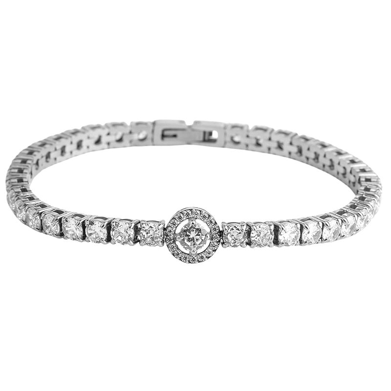 Stainless Steel Tennis Bracelet