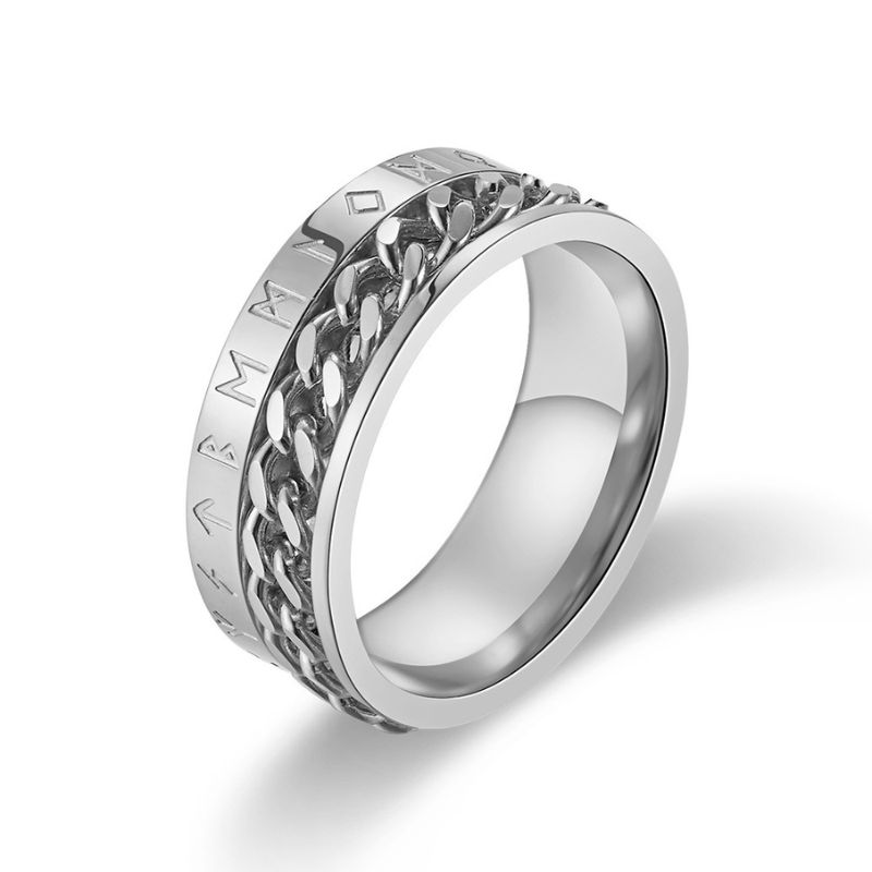 Viking Men's Spinner Ring