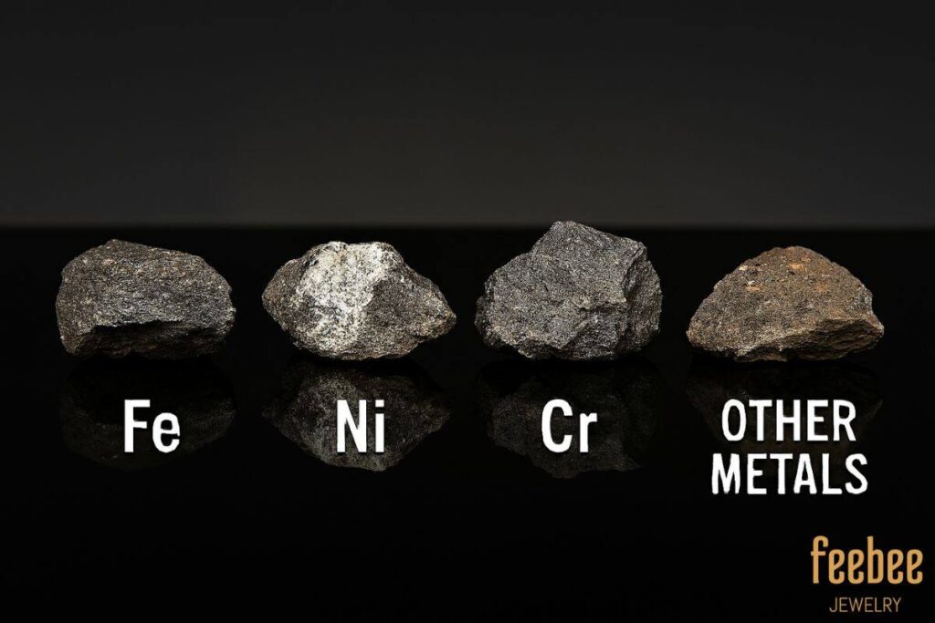 Does Stainless Steel Jewelry Tarnish? The Definitive Guide 1 Elements of stainless steel