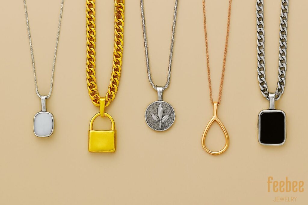 How To Choose The Best Chain For Pendant? 3 Pendant made out of Metals
