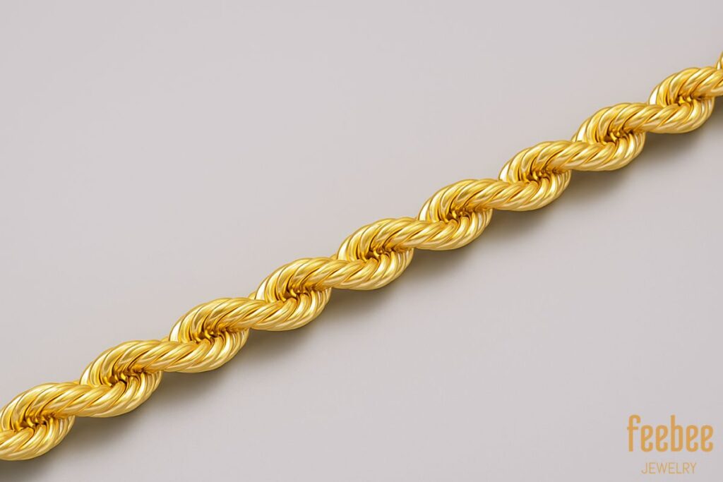 Types of Chains: A Guide to Styles, Strengths, and Care 3 Rope Chain