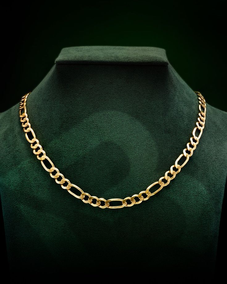 Parts of a necklace Explained: A complete guide 8 Figaro chain