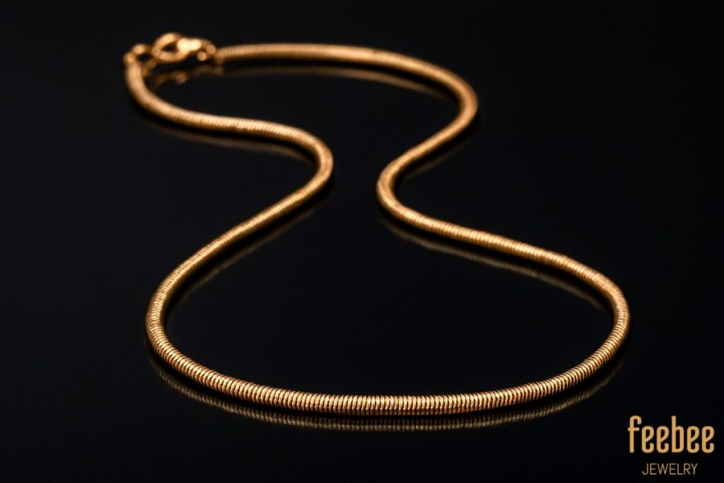 Types of Chains: A Guide to Styles, Strengths, and Care 7 Snake Chain