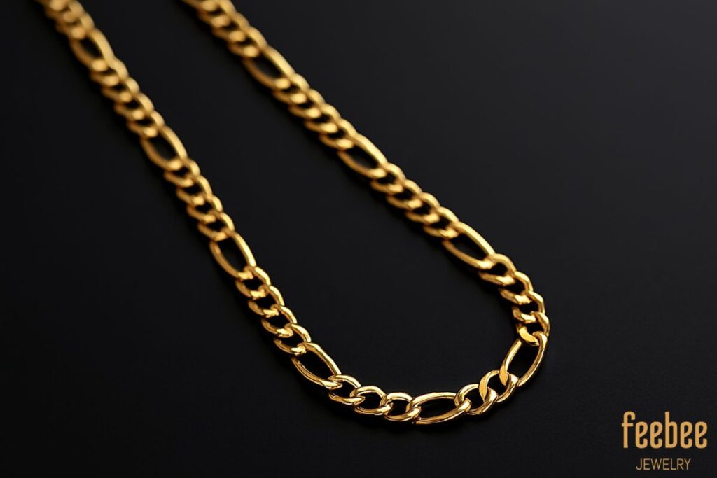Types of Chains: A Guide to Styles, Strengths, and Care 9 Figaro Chain