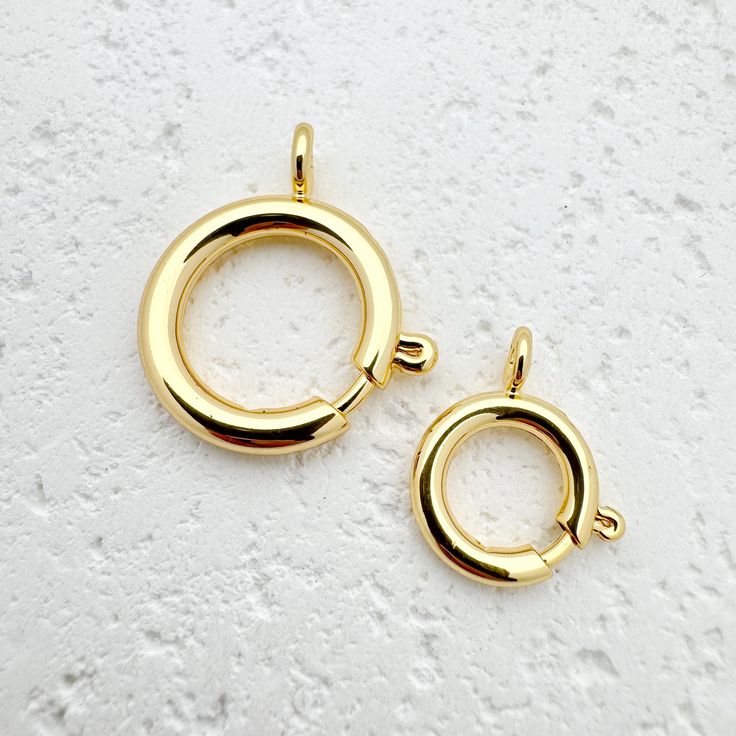 10 Types of Jewelry Clasps - A Complete Guide 3 Spring ring clasp